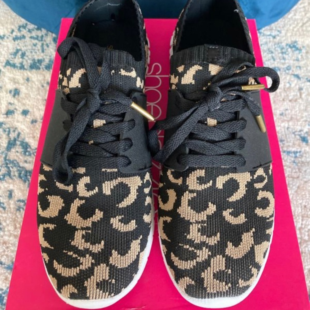 Leopard Sneakers - Size 8.5 - Worn Once